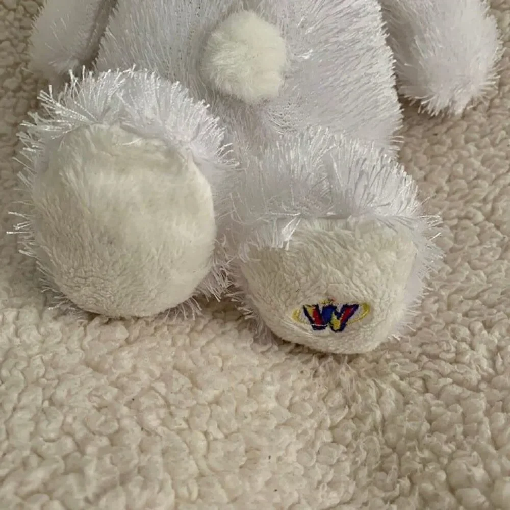 Ganz Webkinz White Snowman No Code Plush Winter Christmas Fuzzy Stuffed Animal